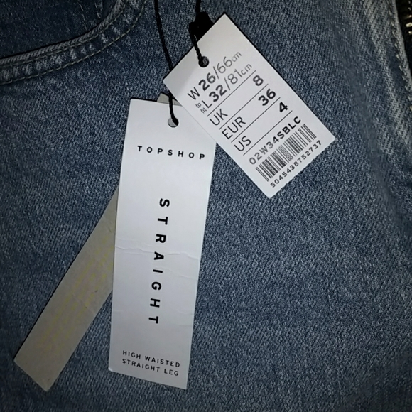 ✨Host Pick Topshop cropped jeans Size W36 L32 - Picture 5 of 6